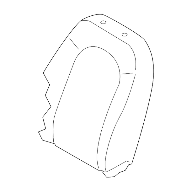 Genuine Hyundai 88360-2L590-JBM Seat Back Covering Front Genuine Hyundai 88360-2L590-JBM Seat Back Covering Front